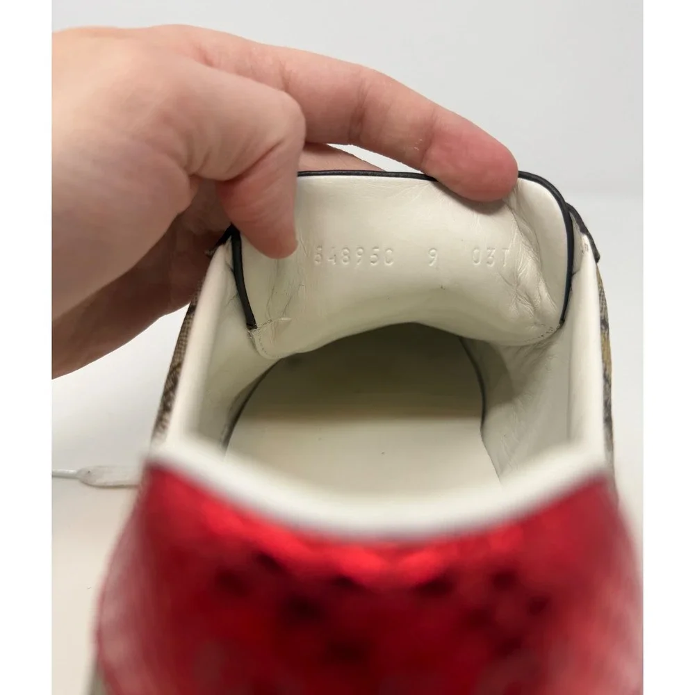 Gucci Ace GG Supreme Bees Sneaker Size 10 US 9 Gucci